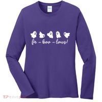 Faboolous Halloween Ghosts Cute Women's Long Sleeve Shirt thumb 0