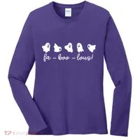 Faboolous Halloween Ghosts Cute Women's Long Sleeve Shirt thumb 0