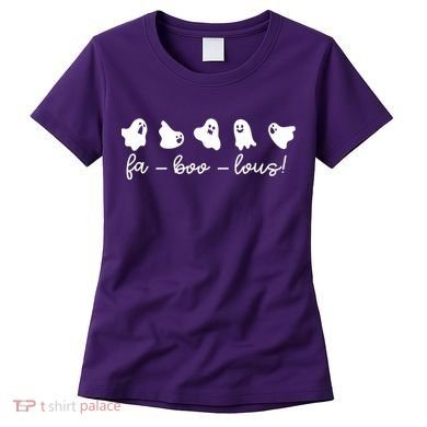 Faboolous Halloween Ghosts Cute Women's T-Shirt