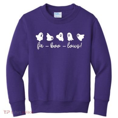 Faboolous Halloween Ghosts Cute Kids Sweatshirt