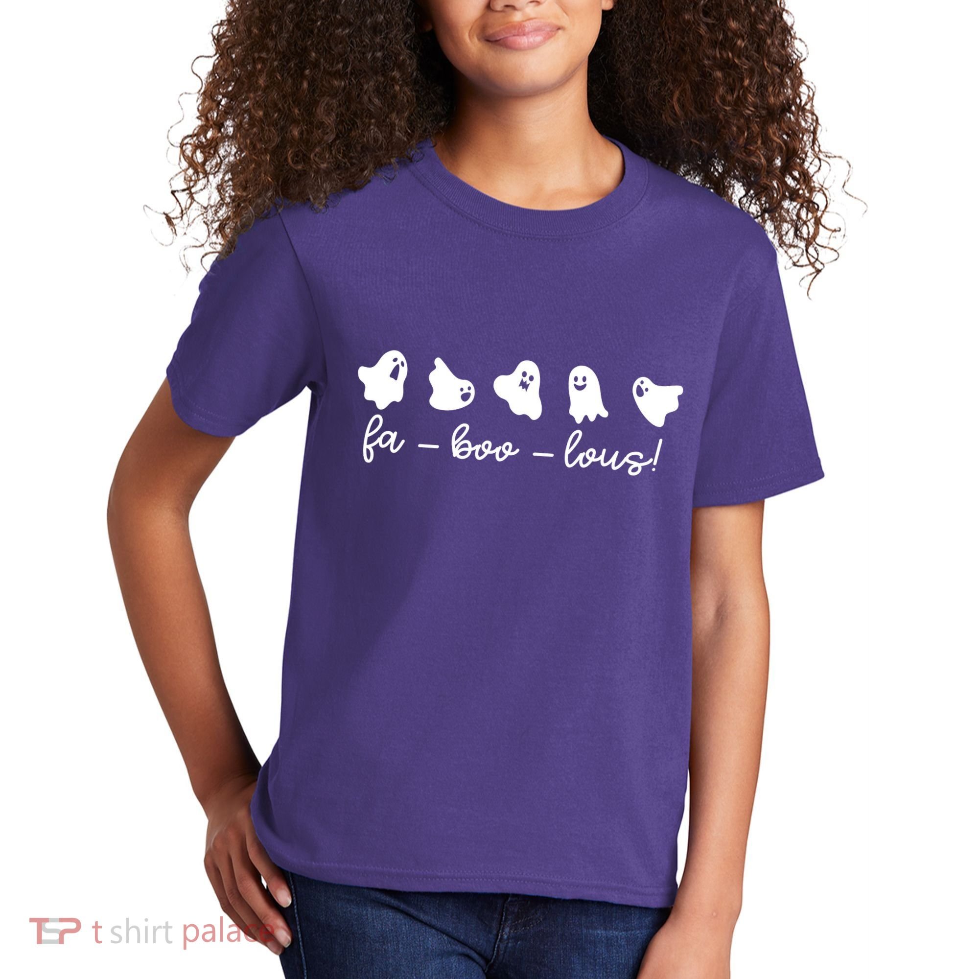 Faboolous Halloween Ghosts Cute Kids T-Shirt