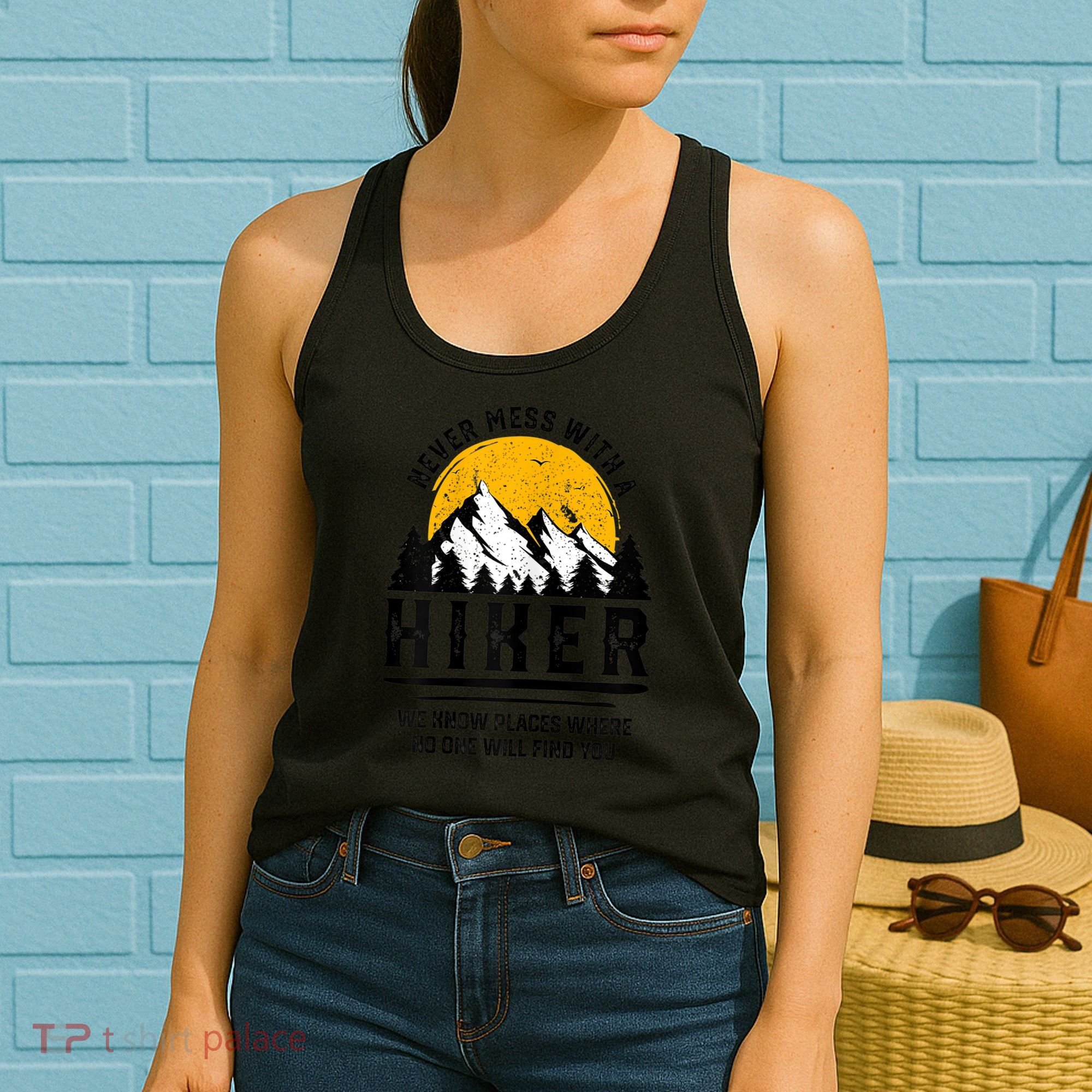 Funny Hiker Gift Hiking Lover Outdoor Quote Gift Women's Tank Top