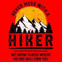 Funny Hiker Gift Hiking Lover Outdoor Quote Gift Santa Hat thumb 1