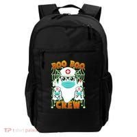 Funny Halloween Ghost Nurse Boo Boo Crew Backpack thumb 0