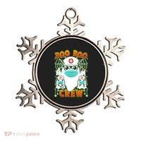 Funny Halloween Ghost Nurse Boo Boo Crew Ornament thumb 0