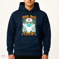 Funny Halloween Ghost Nurse Boo Boo Crew Hoodie thumb 2