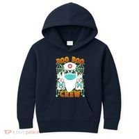 Funny Halloween Ghost Nurse Boo Boo Crew Kids Hoodie thumb 0