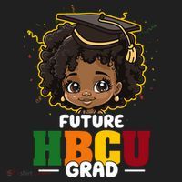 Future Hbcu Grad Girl Graduation Historically Black College Women's Sweatshirt thumb 2