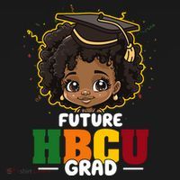 Future Hbcu Grad Girl Graduation Historically Black College Toddler Hoodie thumb 2