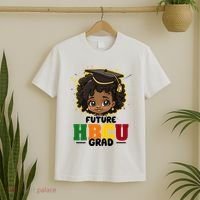 Future Hbcu Grad Girl Graduation Historically Black College T-Shirt thumb 2