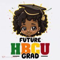 Future Hbcu Grad Girl Graduation Historically Black College Women's Hoodie thumb 2