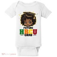 Future Hbcu Grad Girl Graduation Historically Black College Baby Bodysuit thumb 0