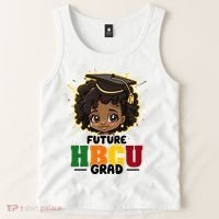Future Hbcu Grad Girl Graduation Historically Black College Tank Top thumb 2