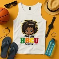 Future Hbcu Grad Girl Graduation Historically Black College Tank Top thumb 4