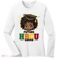Future Hbcu Grad Girl Graduation Historically Black College Women's Long Sleeve Shirt thumb 0