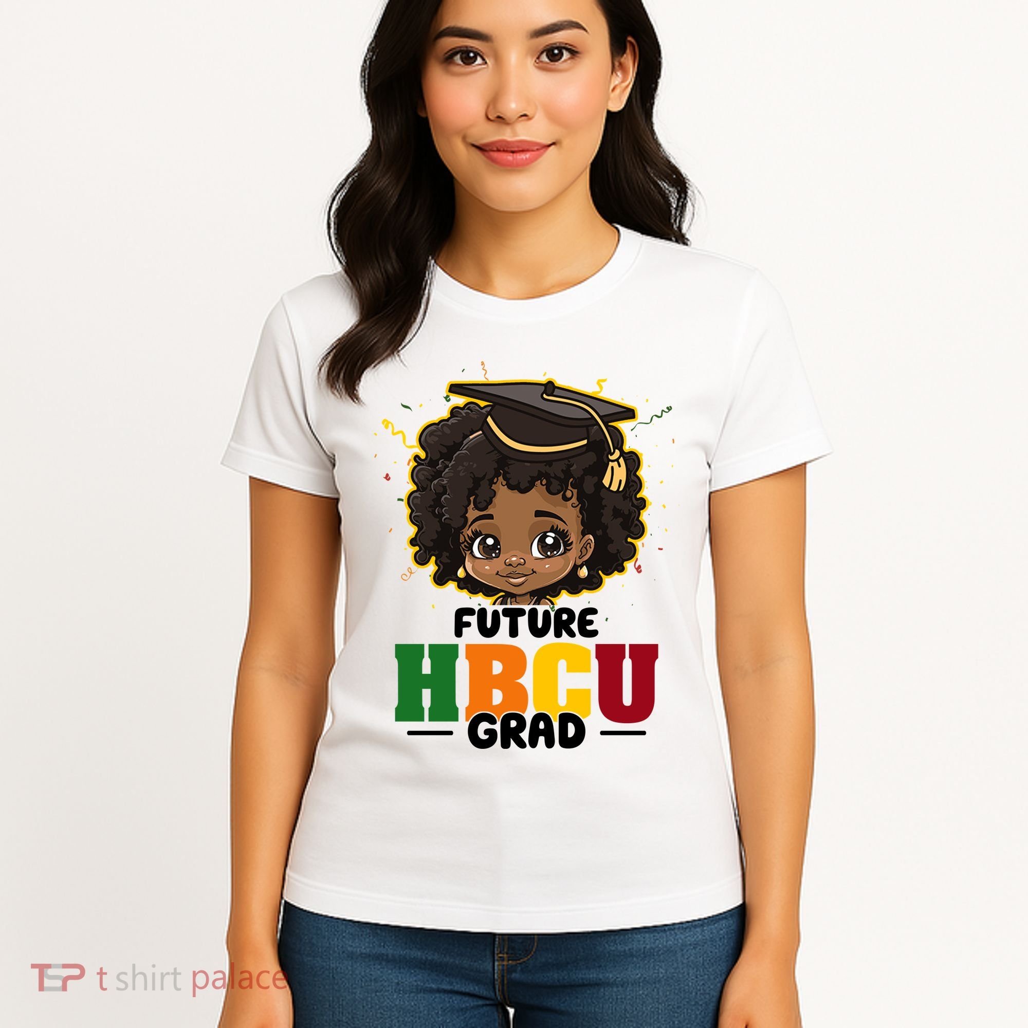 Future Hbcu Grad Girl Graduation Historically Black College Women's T-Shirt