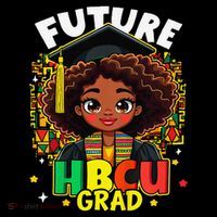 Future Hbcu Grad Black Girl Afro Black History Month Coffee Mug thumb 5