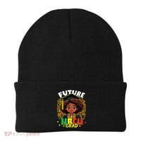 Future Hbcu Grad Black Girl Afro Black History Month Beanie thumb 0