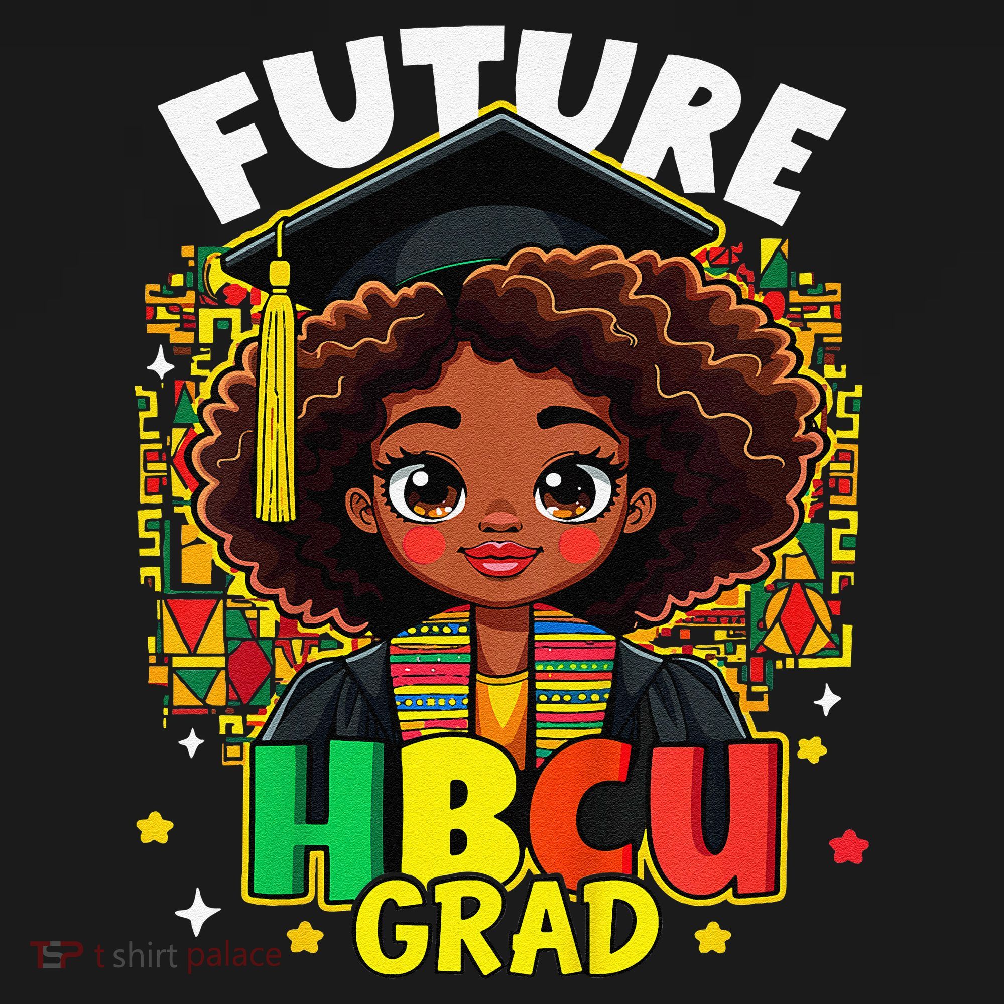 Future Hbcu Grad Black Girl Afro Black History Month Visor