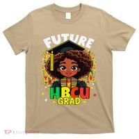Future Hbcu Grad Black Girl Afro Black History Month T-Shirt thumb 0