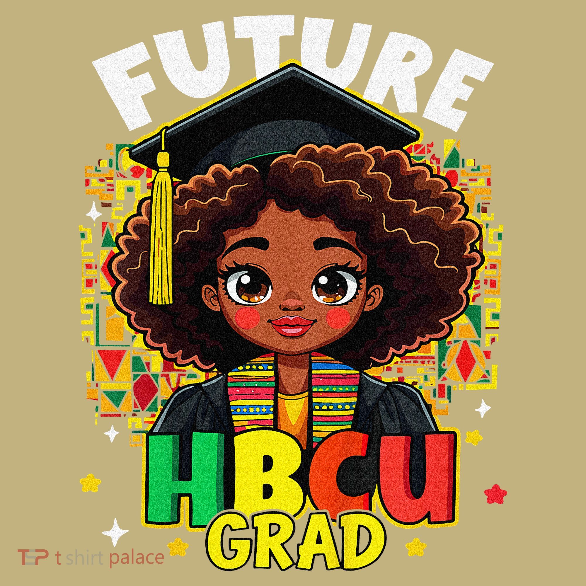 Future Hbcu Grad Black Girl Afro Black History Month Mousepad