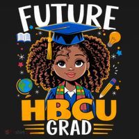 Future HBCU Grad Black Girl Graduation HBCU Backpack thumb 2