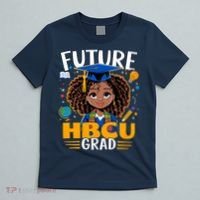Future HBCU Grad Black Girl Graduation HBCU T-Shirt thumb 5