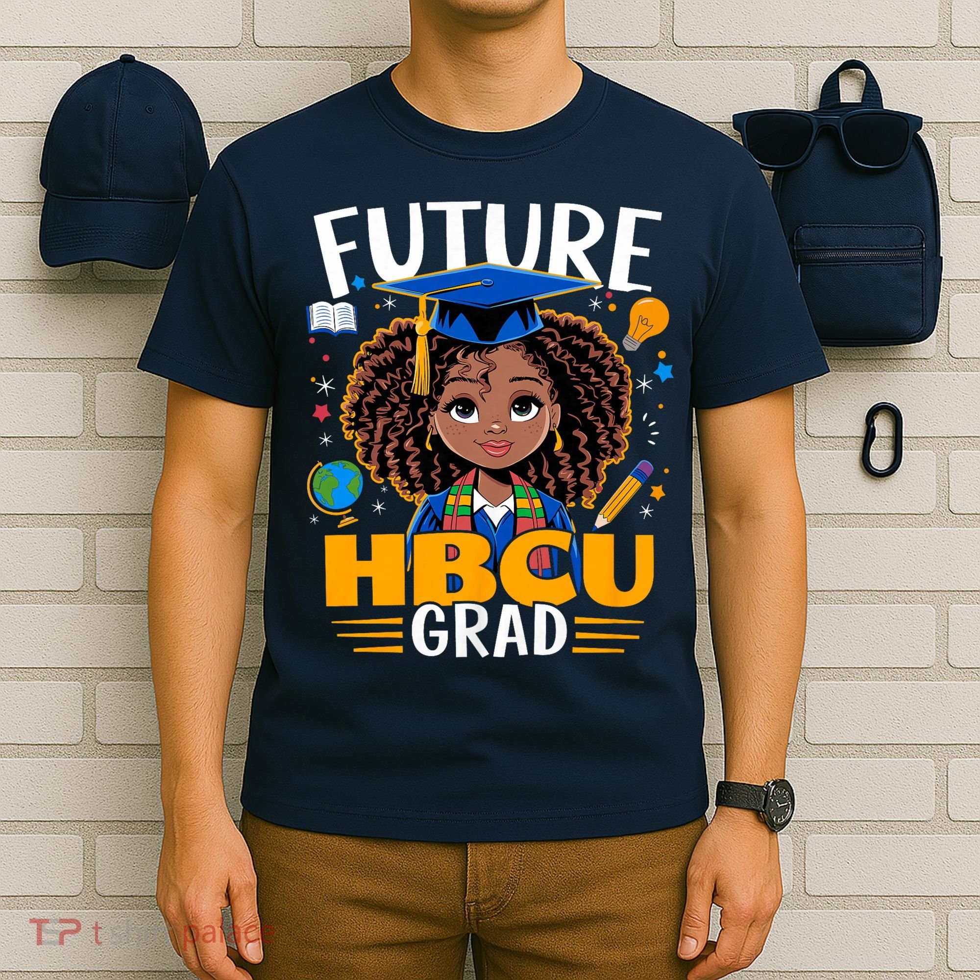 Future HBCU Grad Black Girl Graduation HBCU T-Shirt