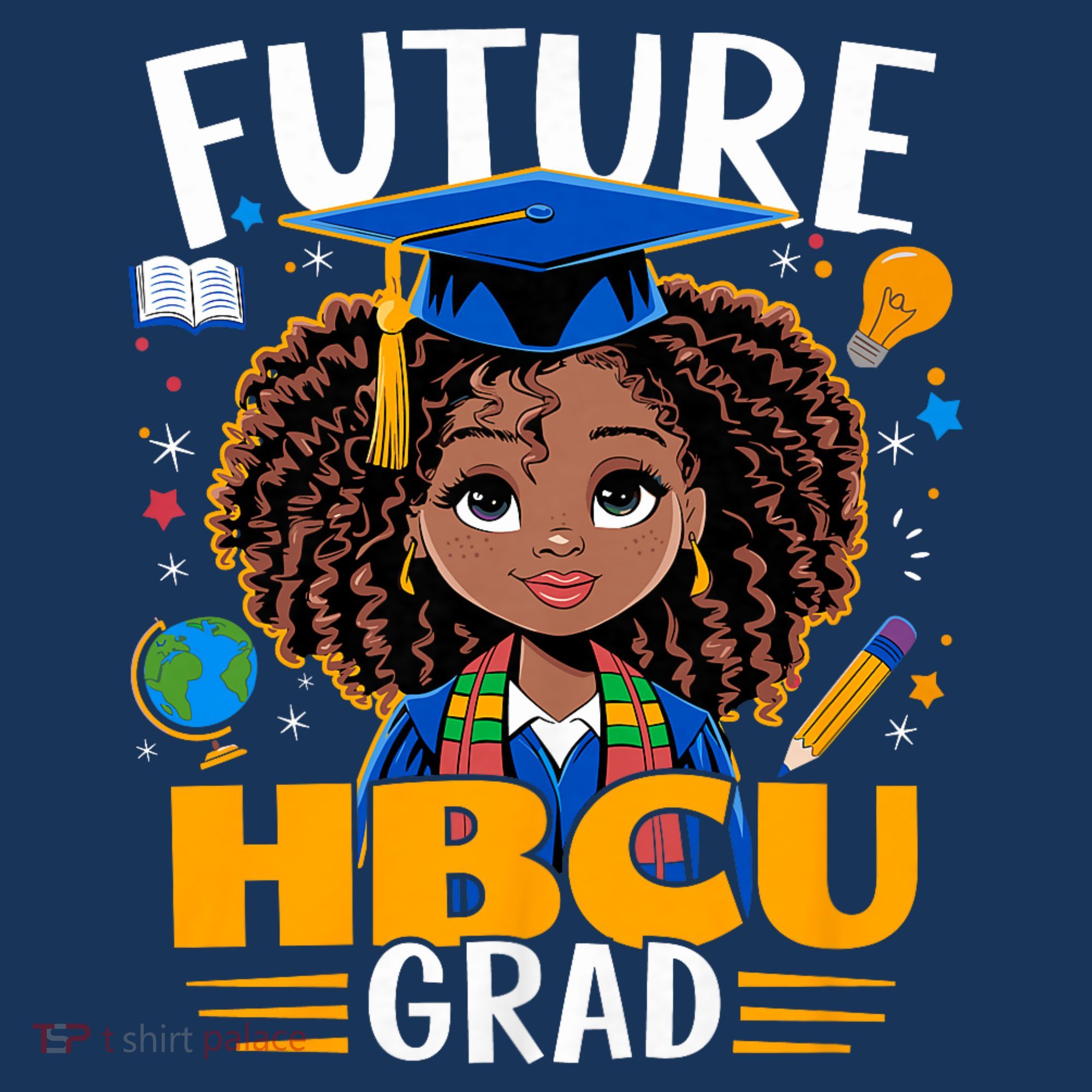 Future HBCU Grad Black Girl Graduation HBCU Women's Hoodie