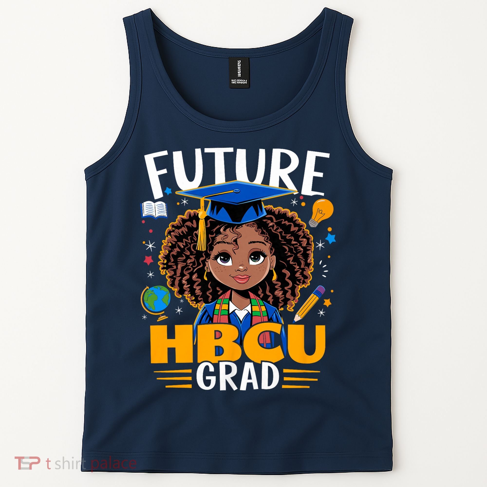 Future HBCU Grad Black Girl Graduation HBCU Tank Top