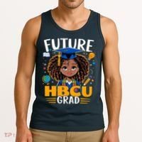 Future HBCU Grad Black Girl Graduation HBCU Tank Top thumb 3