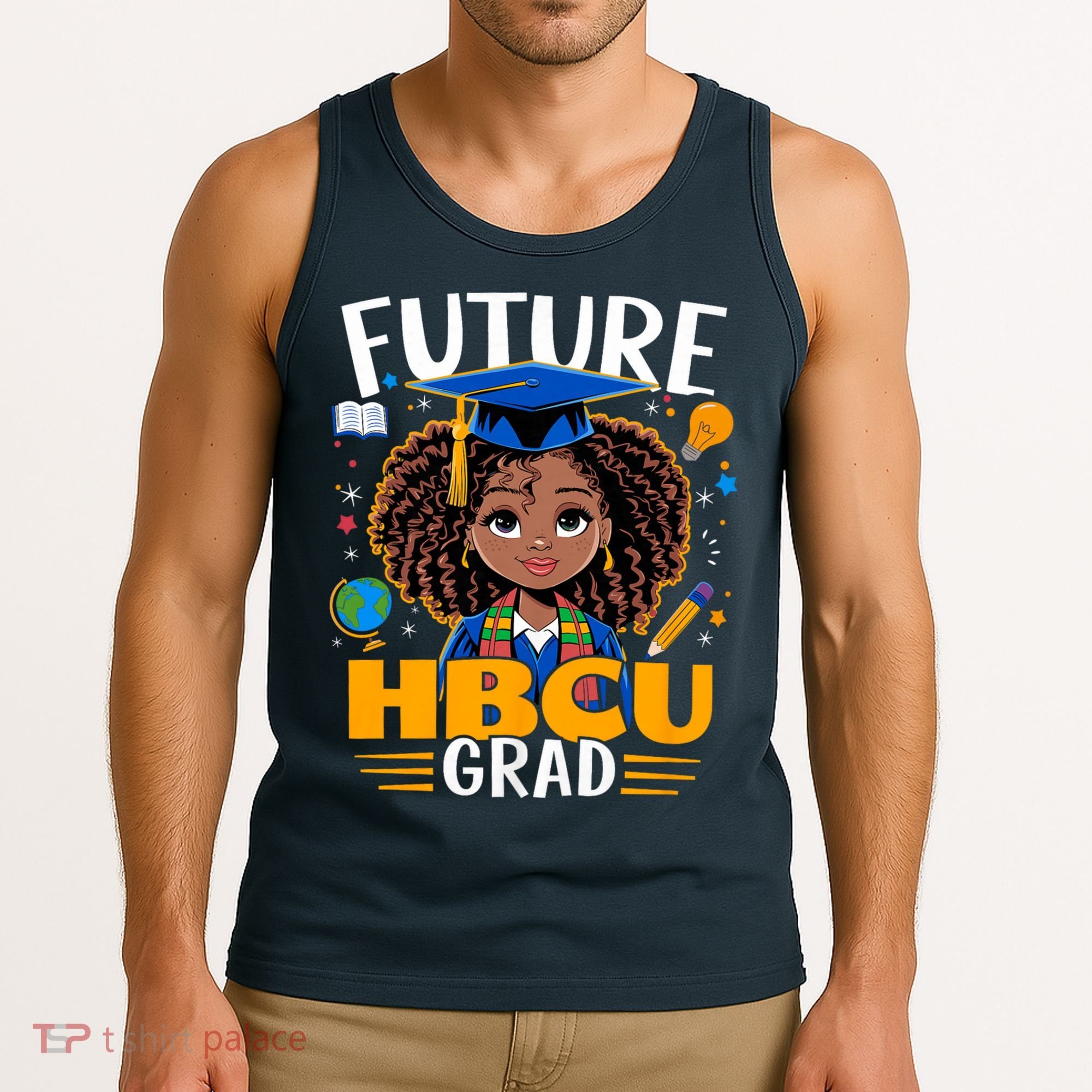 Future HBCU Grad Black Girl Graduation HBCU Tank Top