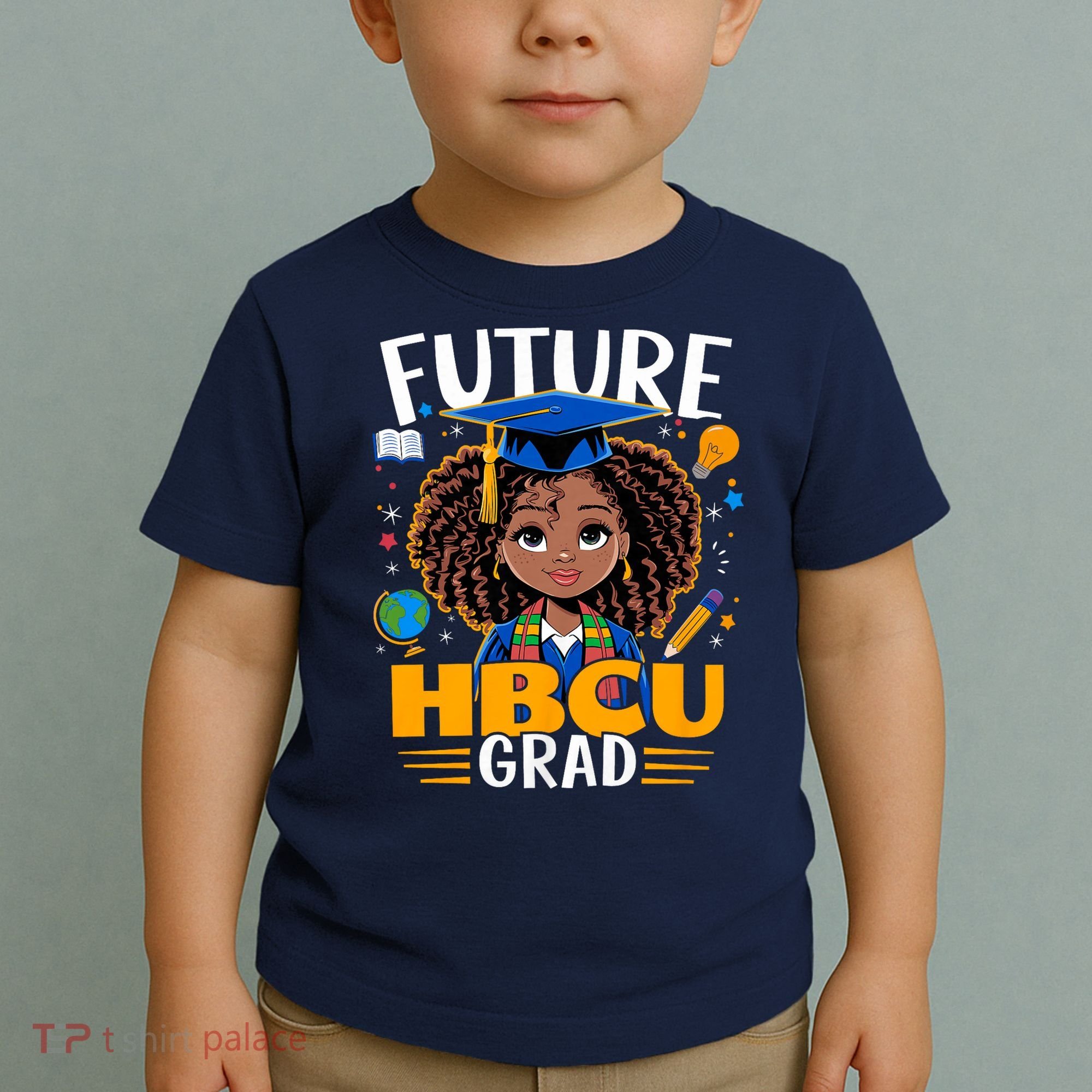 Future HBCU Grad Black Girl Graduation HBCU Toddler T-Shirt