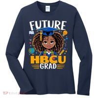 Future HBCU Grad Black Girl Graduation HBCU Women's Long Sleeve Shirt thumb 0