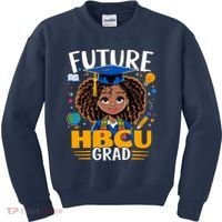 Future HBCU Grad Black Girl Graduation HBCU Kids Sweatshirt thumb 0