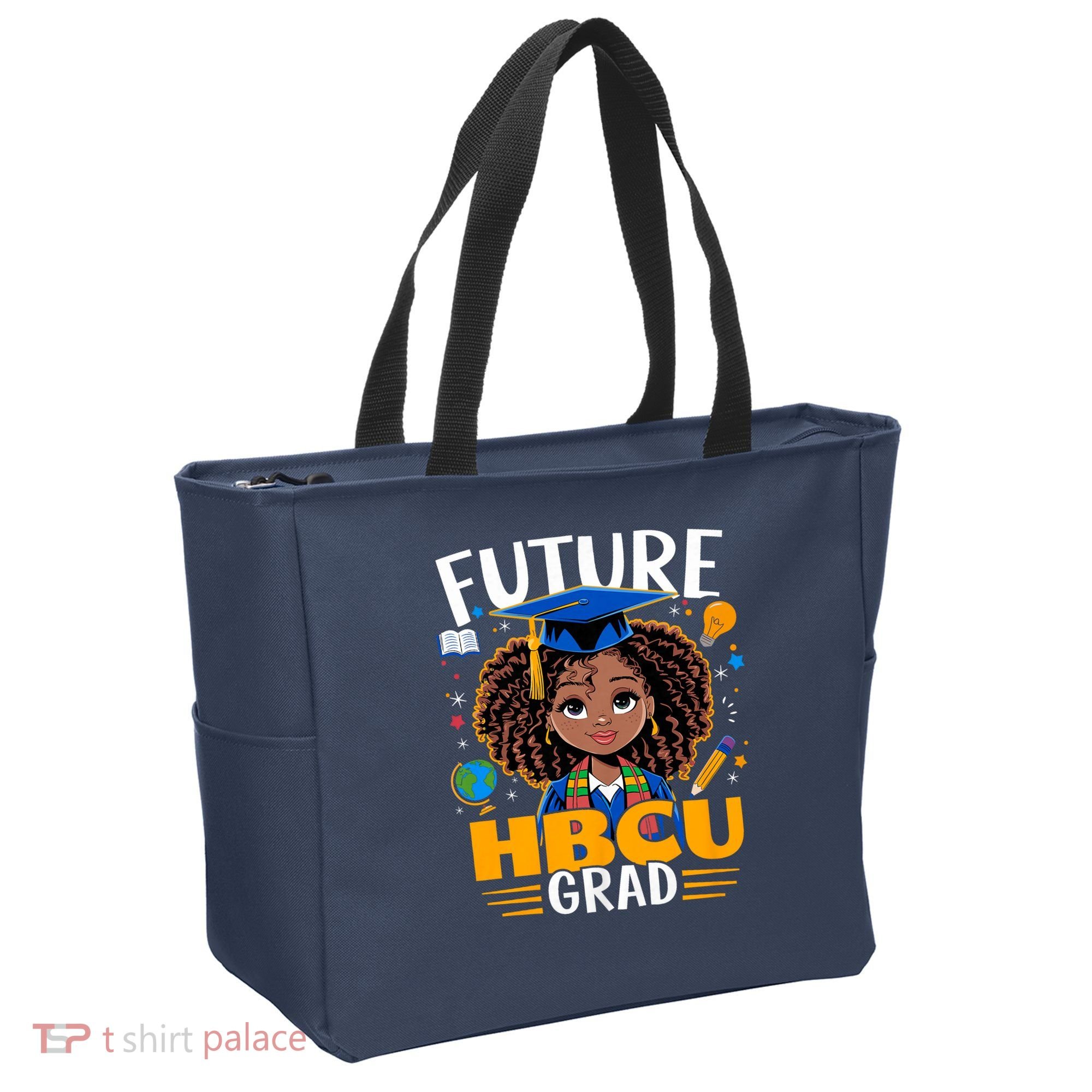 Future HBCU Grad Black Girl Graduation HBCU Tote Bag