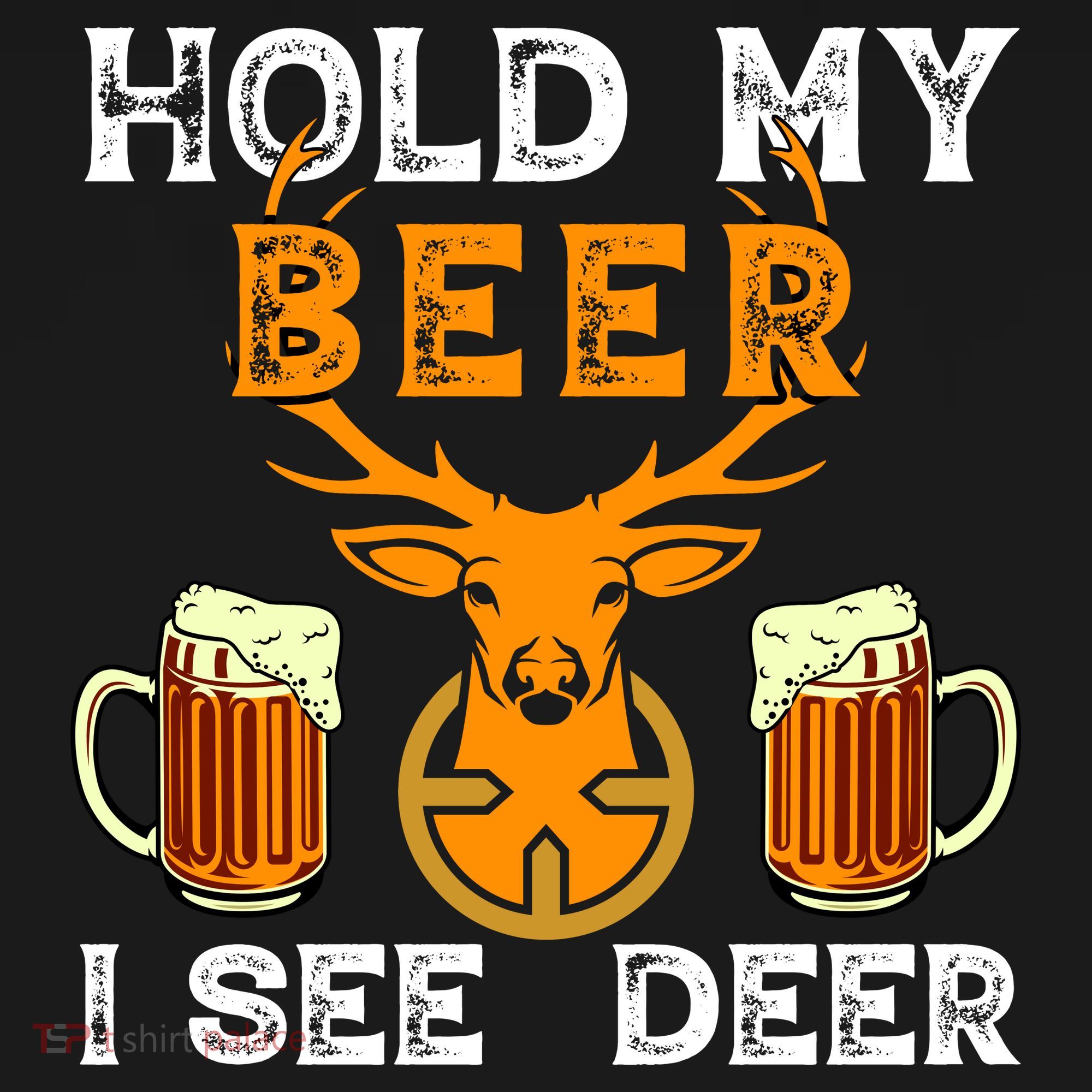Funny Hunting Hold My Beer I See A Deer Women's Tank Top