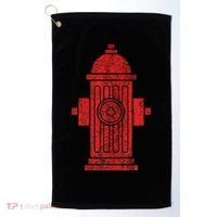 FIRE HYDRANT HALLOWEEN COSTUME PRETEND IM A FIRE HYDRANT Golf Towel thumb 0