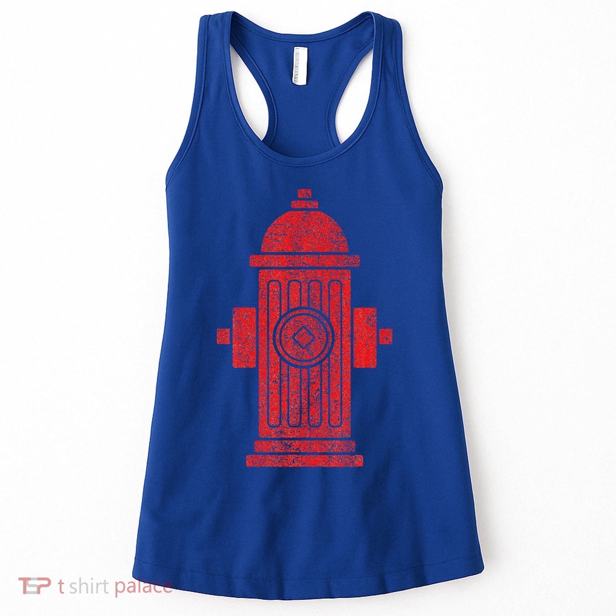 FIRE HYDRANT HALLOWEEN COSTUME PRETEND IM A FIRE HYDRANT Women's Tank Top