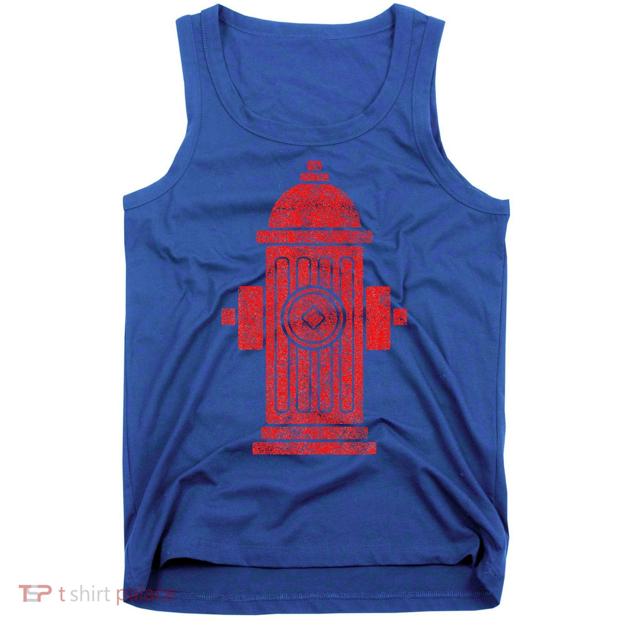 FIRE HYDRANT HALLOWEEN COSTUME PRETEND IM A FIRE HYDRANT Tank Top