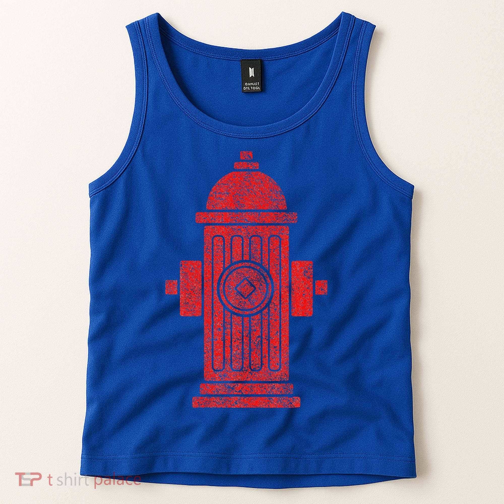 FIRE HYDRANT HALLOWEEN COSTUME PRETEND IM A FIRE HYDRANT Tank Top