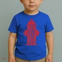 FIRE HYDRANT HALLOWEEN COSTUME PRETEND IM A FIRE HYDRANT Toddler T-Shirt thumb 2
