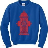 FIRE HYDRANT HALLOWEEN COSTUME PRETEND IM A FIRE HYDRANT Kids Sweatshirt thumb 0