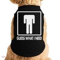 Funny Head Headless Man Frame Icon Guess What I Need Doggie Tank thumb 0