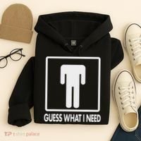Funny Head Headless Man Frame Icon Guess What I Need Hoodie thumb 4