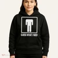 Funny Head Headless Man Frame Icon Guess What I Need Hoodie thumb 5
