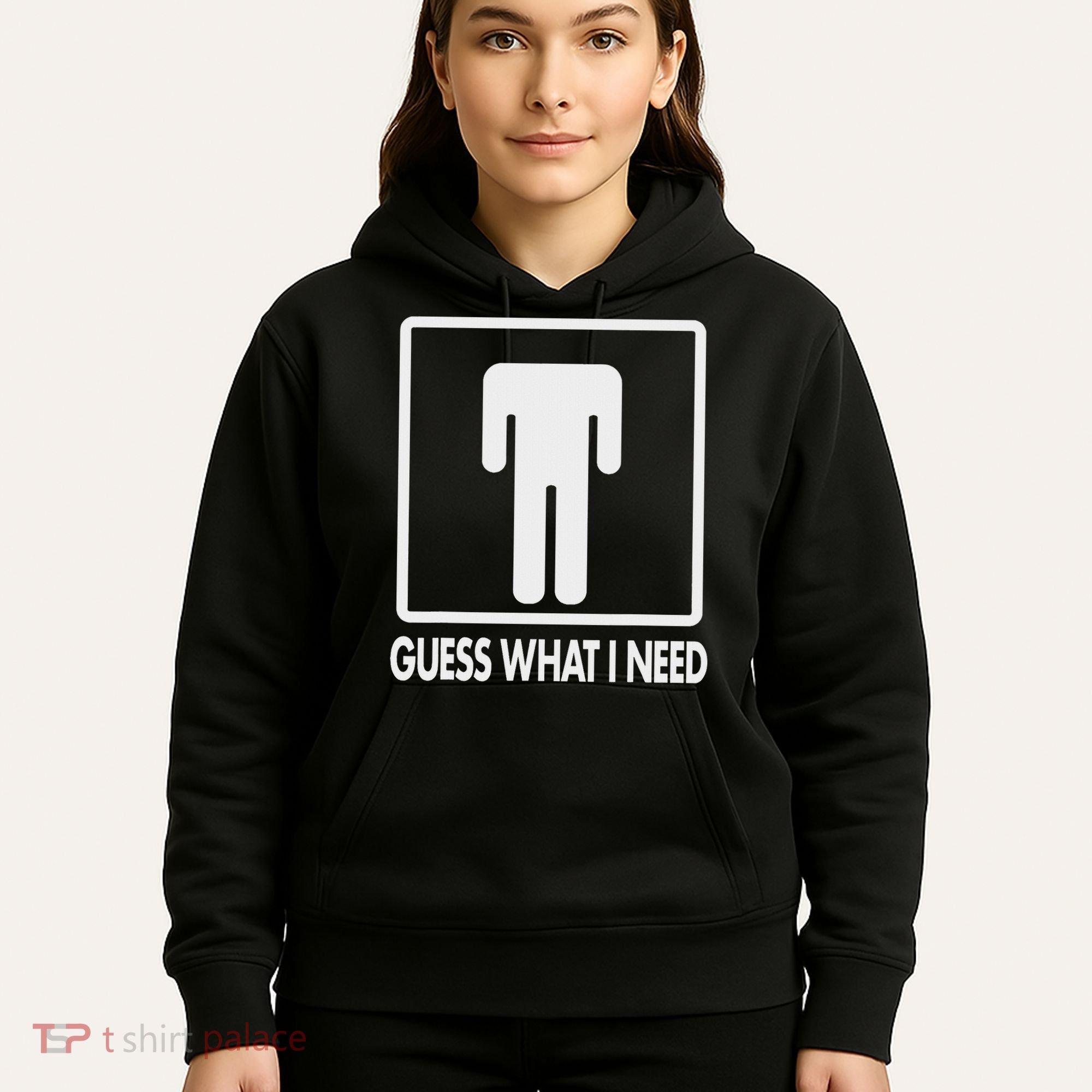 Funny Head Headless Man Frame Icon Guess What I Need Hoodie