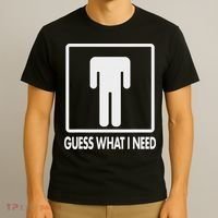 Funny Head Headless Man Frame Icon Guess What I Need T-Shirt thumb 3