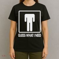Funny Head Headless Man Frame Icon Guess What I Need T-Shirt thumb 4