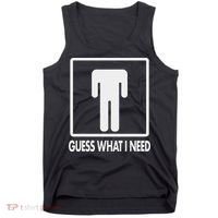 Funny Head Headless Man Frame Icon Guess What I Need Tank Top thumb 0